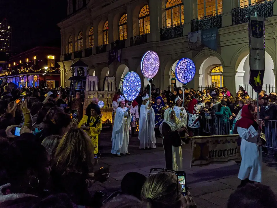 Krewe de Jeanne d'Arc — photo from Wikimedia Commons