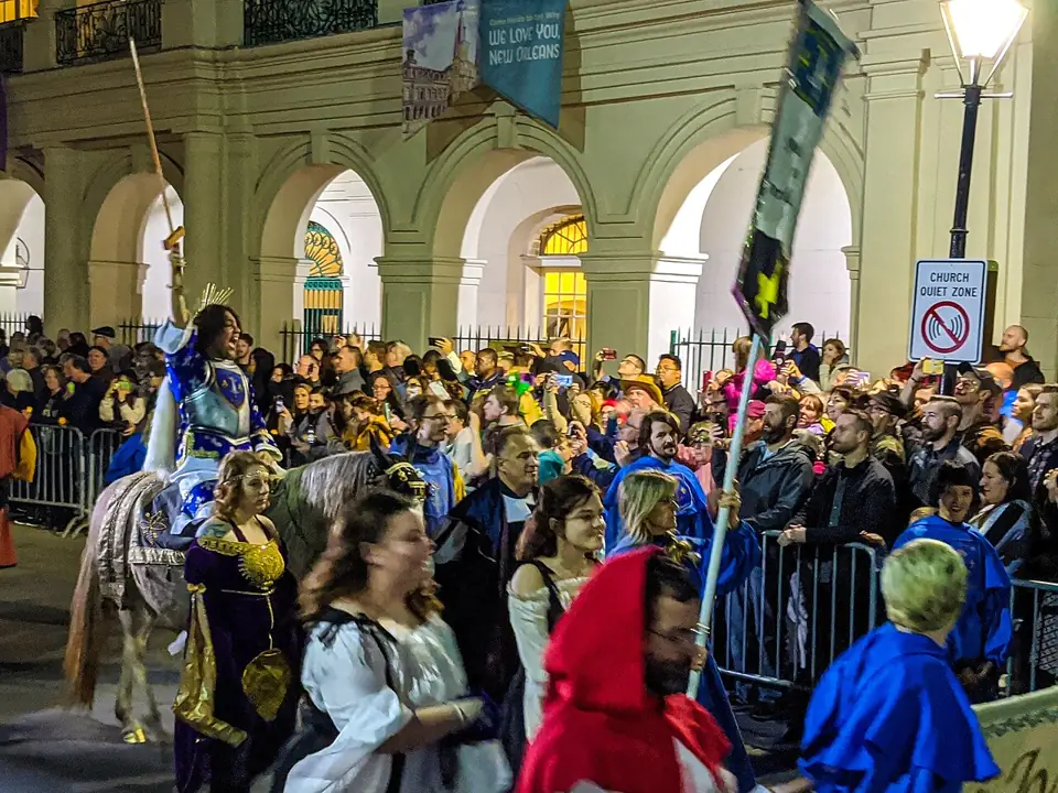 Krewe de Jeanne d'Arc — photo from Wikimedia Commons