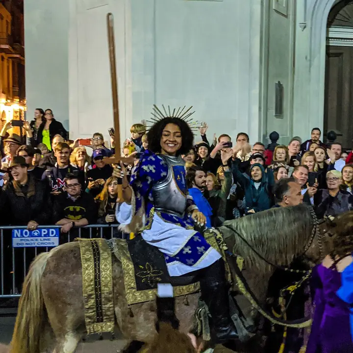Krewe de Jeanne d'Arc — photo from Wikimedia Commons