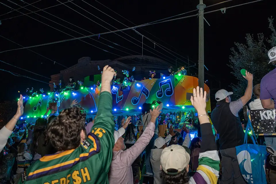 Krewe of Cleopatra parade 2026 — photo from Wikimedia Commons